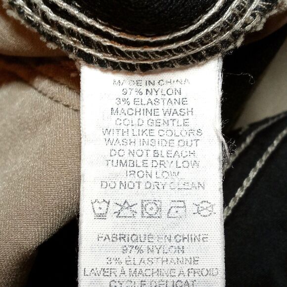 Prana Zion Hiking Pants Mens 38x30 Stretch Belted Vent Roll Up Snap Leg Cargo - Picture 8 of 11